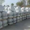 潍坊 白麻花岗岩石材圆球，石球，挡车球，隔离球，景观石球，风水球等
