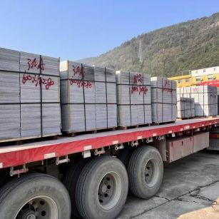 潍坊 芝麻灰地铺石出货日常