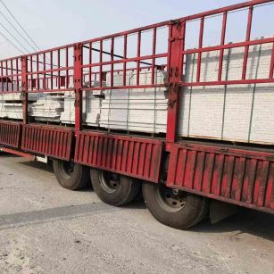 潍坊 白麻荔枝面外墙干挂，工厂装车日常