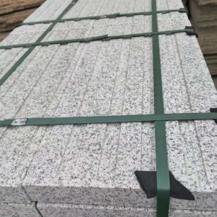 潍坊 白麻花岗岩直行盲道石，盲条，地铺石