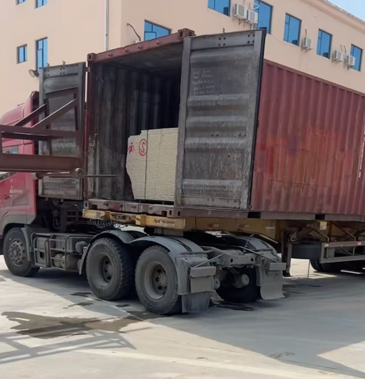 潍坊 黄金麻荔枝面毛板