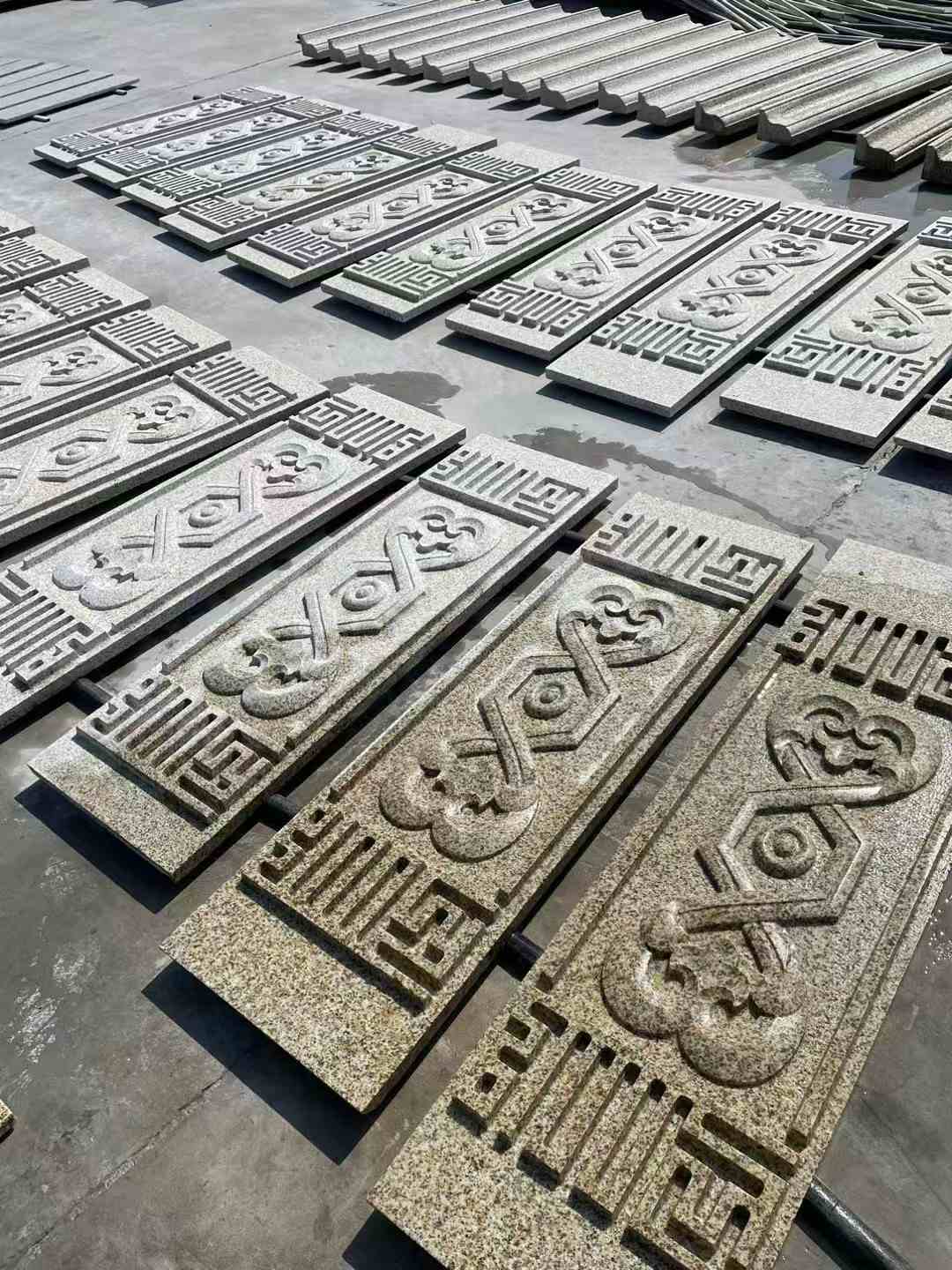 潍坊 黄金麻花岗岩外墙雕刻板