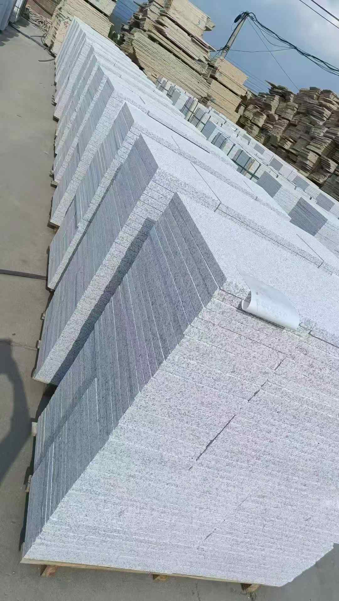 潍坊 白麻荔枝面花岗岩地铺石