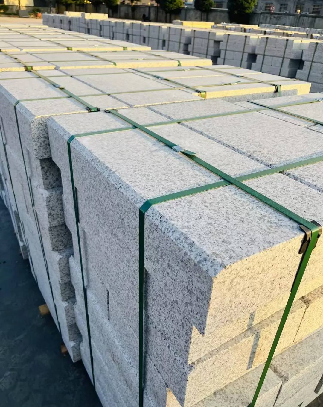 潍坊 白麻花岗岩路沿石，马路牙子，路缘石，平石，立缘石等